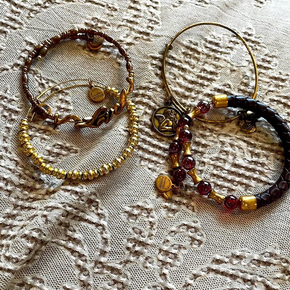 Alex & Ani bracelet set